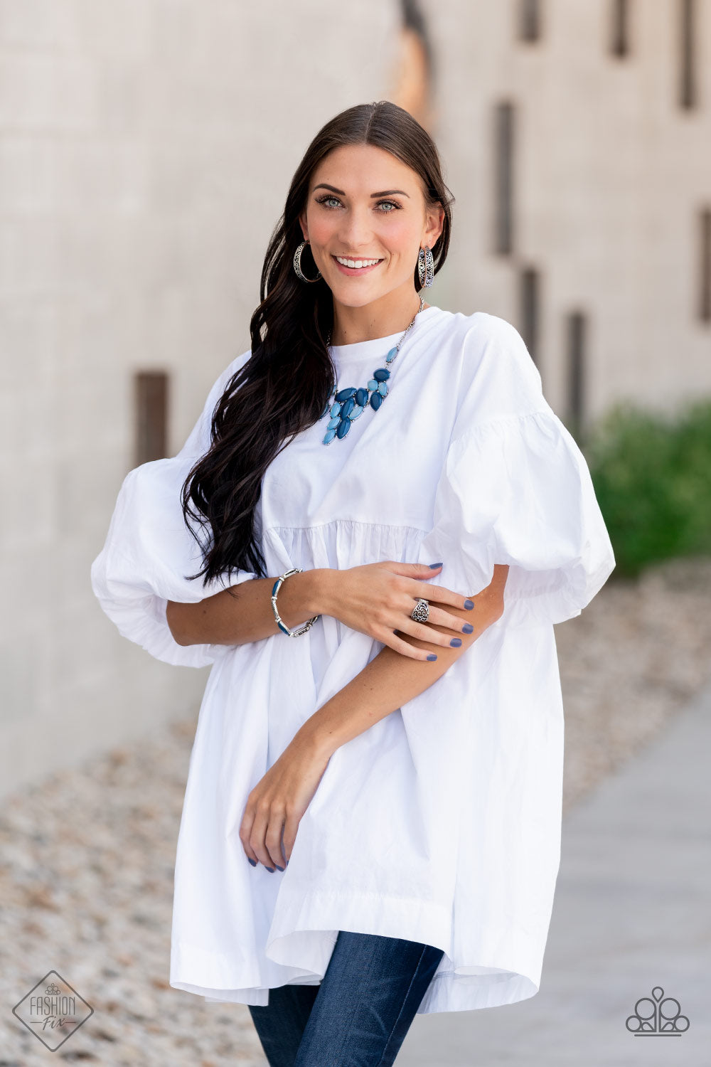 Date Night Nouveau - Blue